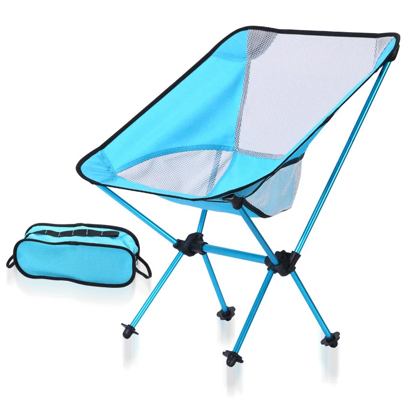 Portable Seat Lightweight Fishing Stable Chair Purple Camping Stool Folding Outdoor Furniture Blue Portable Ultra Light Chairs