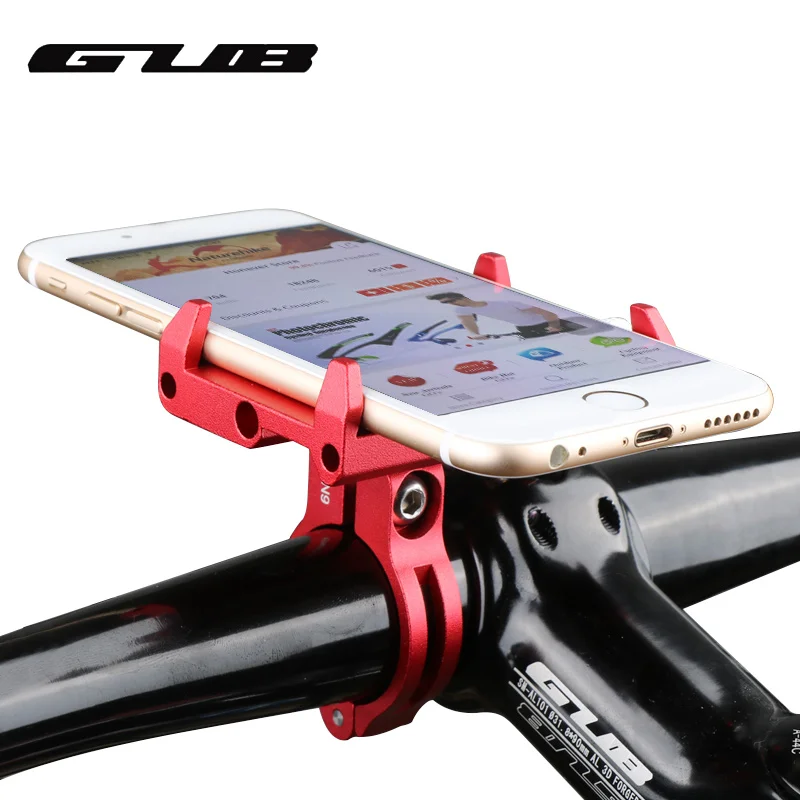 GUB G-85 G85 Adjustable Universal Bike Phone Stand For 3.5-6.2inch Smartphone Aluminum Bicycle Handlebar Holder Mount Bracket GUB G-85 G85 Adjustable Universal Bike Phone Stand For 3.5-6.2inch Smartphone Aluminum Bicycle Handlebar Holder Mount Bracket