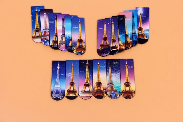 Effiel Tower магнитная закладка Парижская башня магнитные закладки для книг зажимы