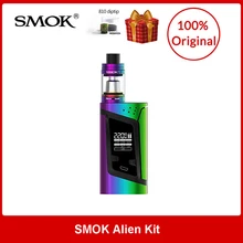 Original SMOK Alien Kit 220W with TFV8 Baby Beast Tank 3ml + Q2/T8 Coils for electronic cigarette smok alien kit