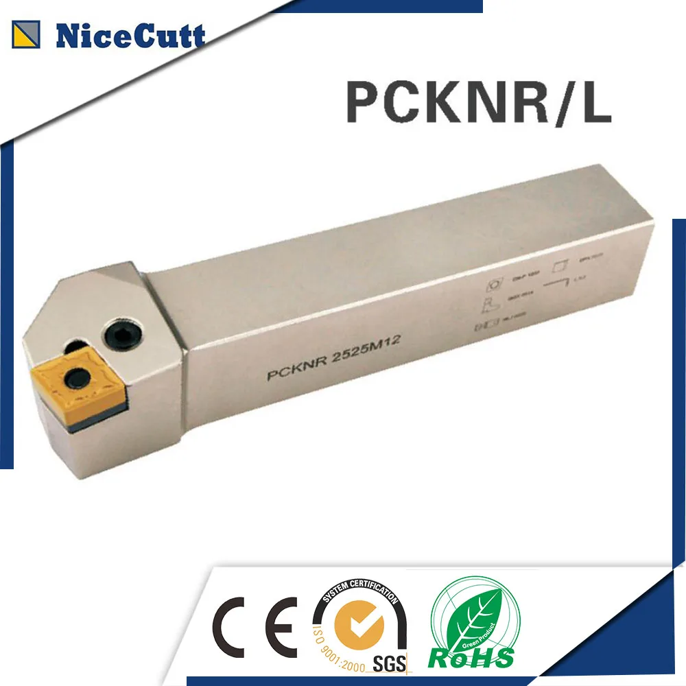 PCKNR/L2525M12 Nicecutt External Turning Tool Holder for CNMG insert