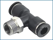 

tube 8mm-1/8 BSPT thread male branch tee pneumatic air tube fittings