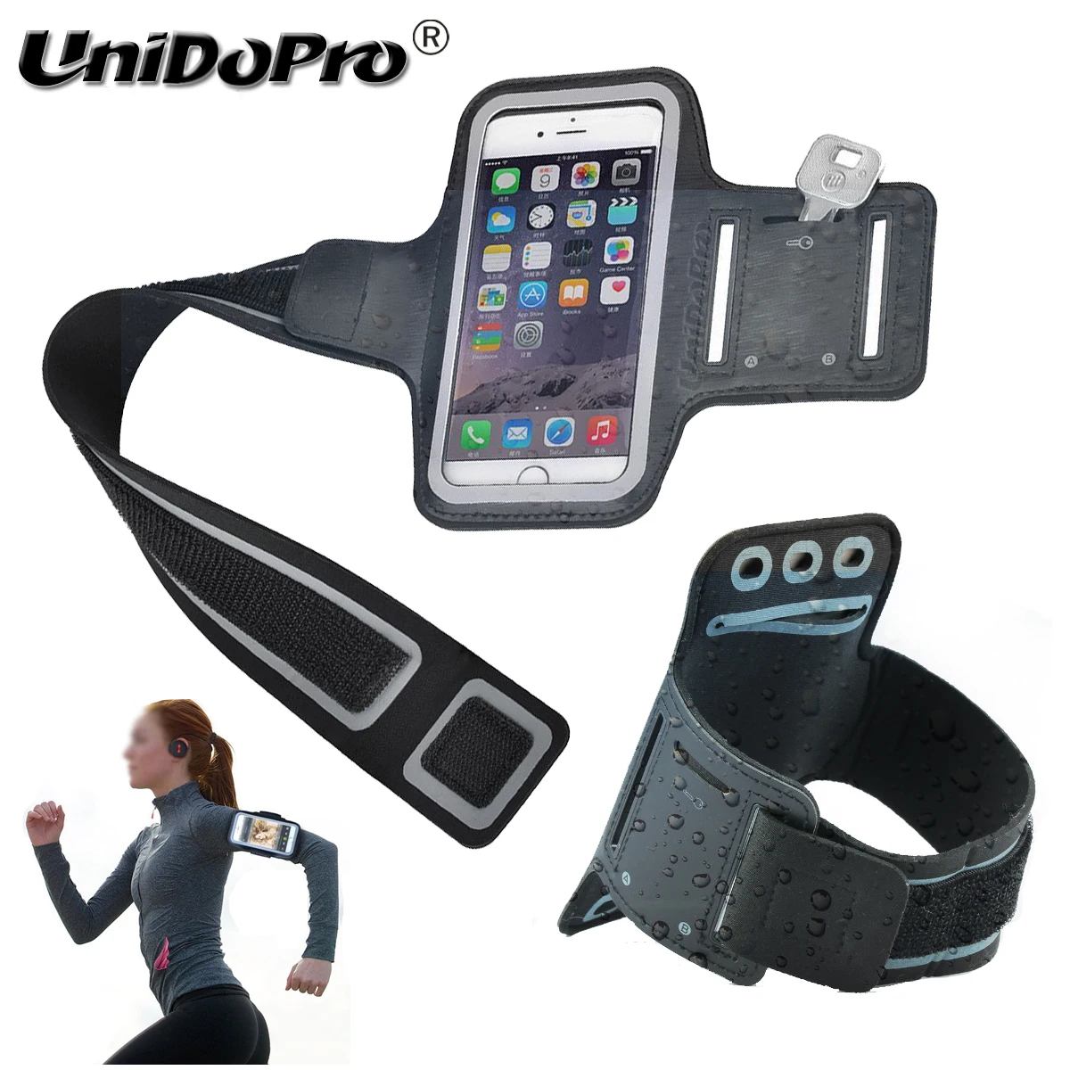 

Waterproof New GYM Workout Sport Arm Band for For Bluboo S8+ S8 Plus S1 X550 For Blackberry Priv Phone Run Riding Support Case