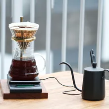 Многофункциональные ручные весы для кофе с таймером датчик температуры цифровые кухонные весы электронные весы с ЖК-дисплеем 3000 г/0,1 г