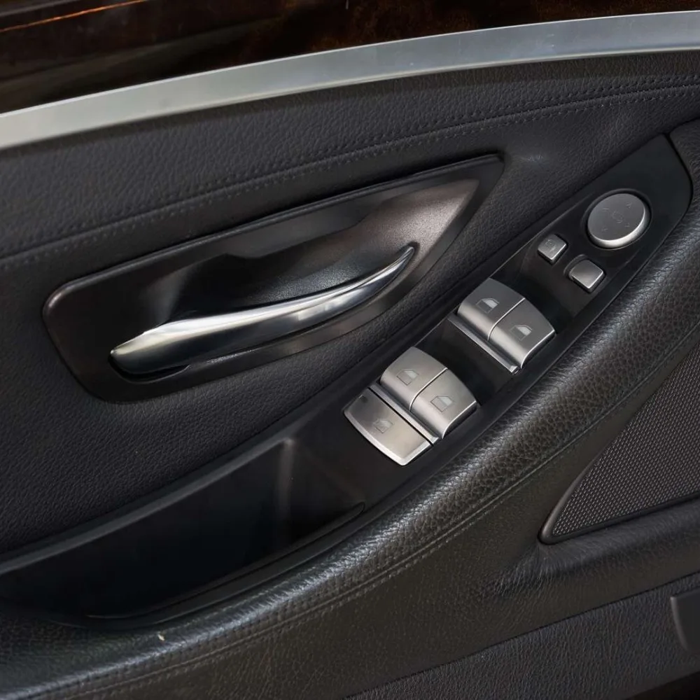 Переоборудование аксессуары автомобиля гальваническим стеклоподъемные переключатели для BMW 5 серии F шасси Замена автомобилей