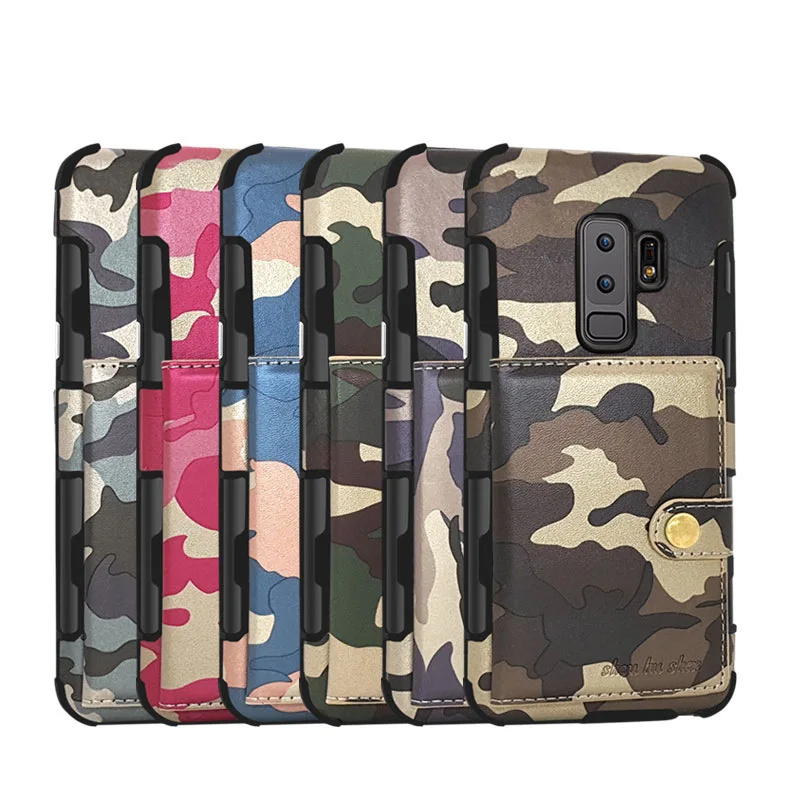 Новый камуфляжный чехол для телефона Samsung Galaxy S8/S8 Plus S9/S9 полноразмерный