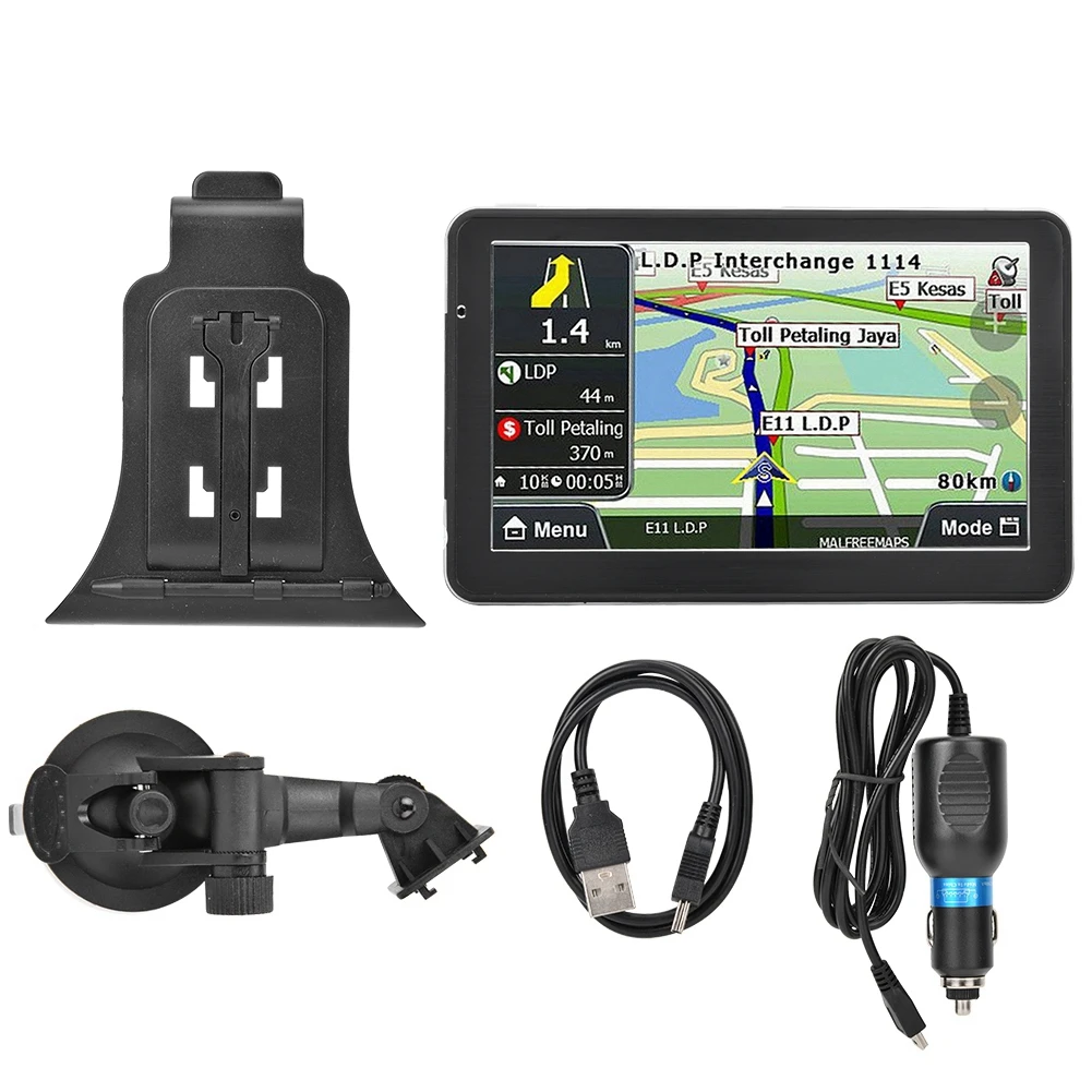 718-8g 7in gps навигатор Автомобильный gps позиционирование MP3 1G DDRIII Bluetooth Автомобильный MP3-плеер