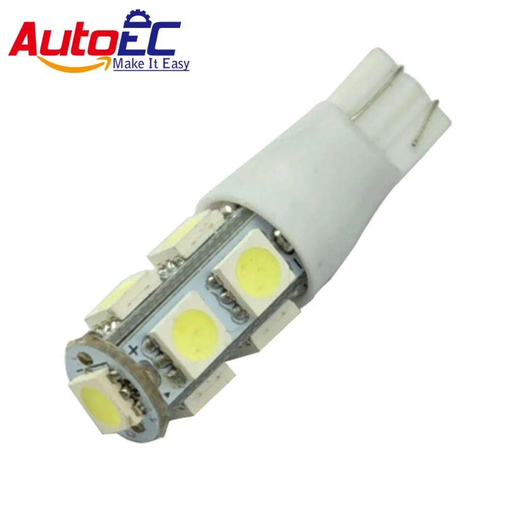 

AutoEC T10 led 9 smd 5050 168 194 w5w strobe Auto led strobe flash LED Lamp Side Marker Lights Bulbs 2 MODE 100pcs/lot #LB57
