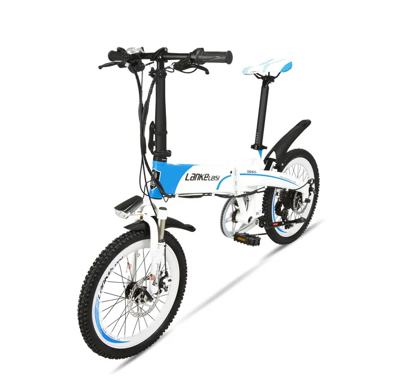 Flash Deal Adult Electric Scooter Two Wheels Electric Bicycle Mountain Ebike 48V 240W Hidden Battery Folding Electric Bicycle Bike 32