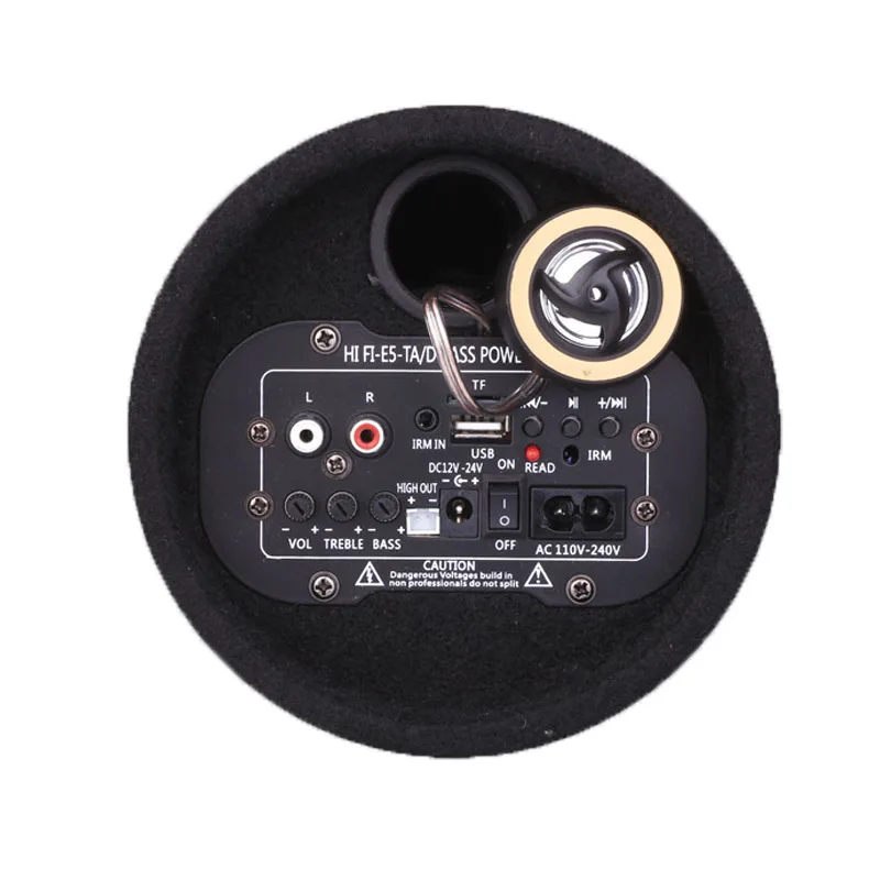12V 24V 220V Car Auto Hifi Loud speakers Subwoofer Bass