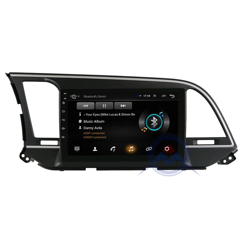 ZOHANAVI 2.5D Android 9,0 автомобильный dvd gps плеер для HYUNDAI ELANTRA gps навигация автомобиля стерео аудио видео плеер