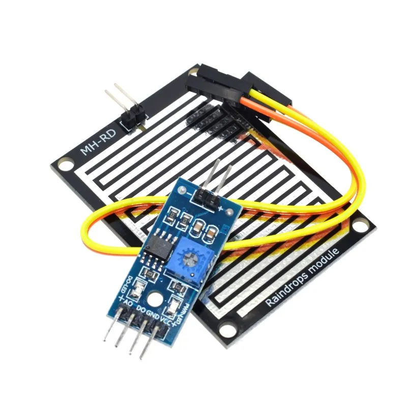 

3.3-5V Rain Raindrops Detection Sensor Weather Humidity Module For arduino FREE SHIPPING