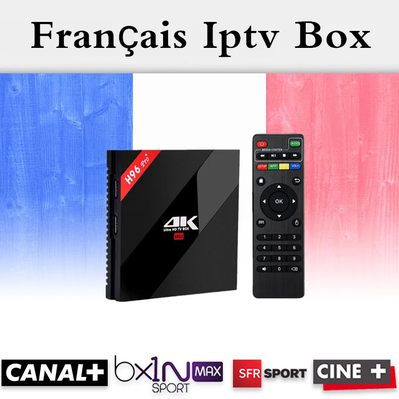 French IPTV H96 Pro+ Belgium Netherlands Luxembourg Europe IPTV Arabic IPTV S912 Octa Core 3G RAM 32G GB ROM Android 6.0 TV Box