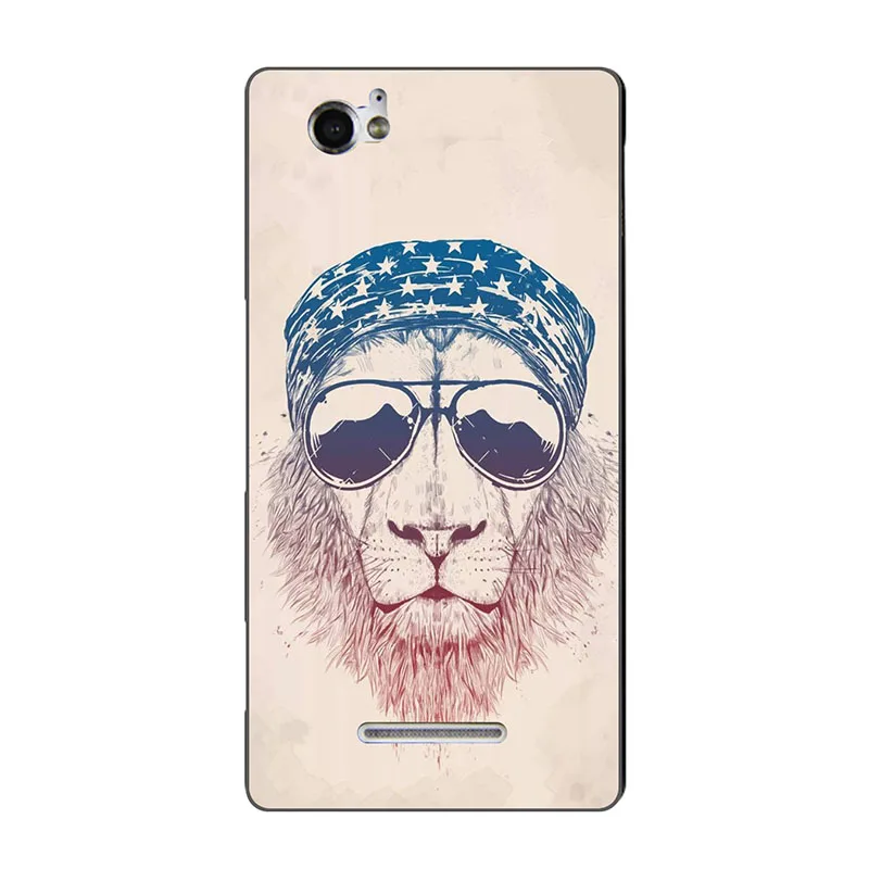 Милый модный чехол с цветочным рисунком для sony Xperia M Dual C1905 C1904 C2004 C2005, чехол с рисунком s, чехол для телефона, Fundas Coque Shell - Цвет: A156