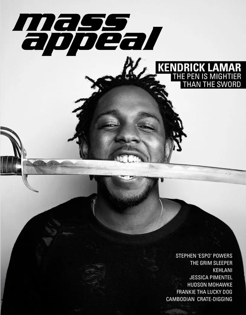 Home Decor Kendrick Lamar Rap singer 5-Silk Art Poster Wall Sicker Decoration Gift
