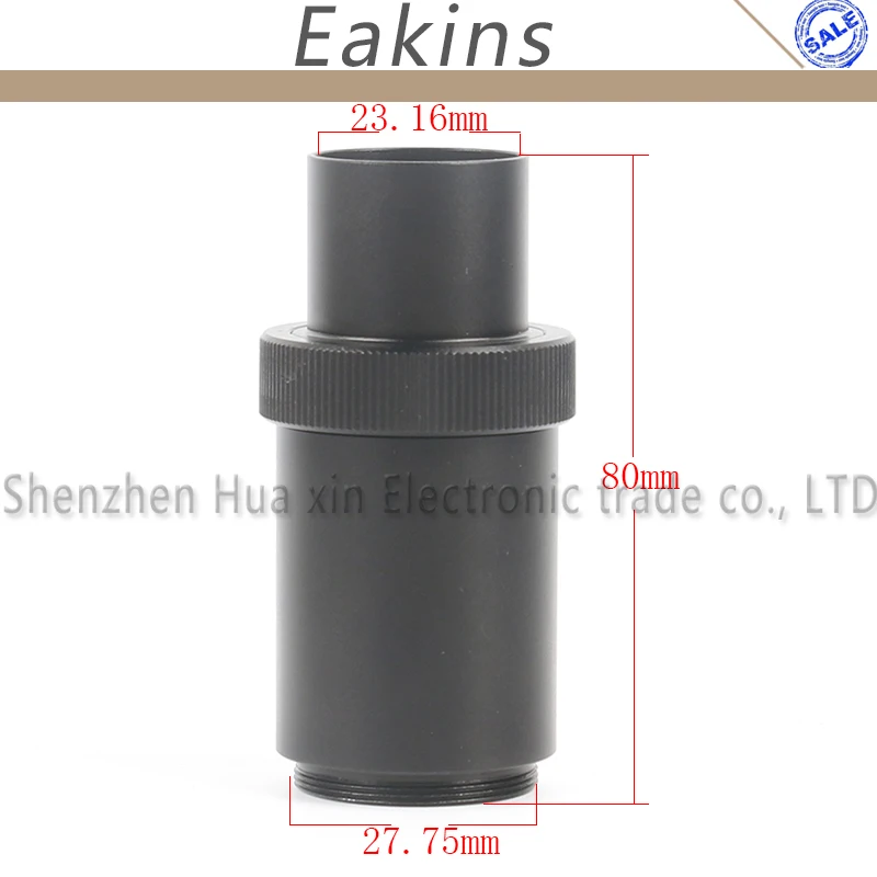 Adapter Electronic Eyepiece Microscope 23.2mm to C MOUNT For Stereo