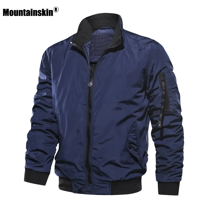 Kaufen Mountainskin Neue Männer der Jacken Herbst Winter Military Mäntel Mode Armee Casual Oberbekleidung Männlichen Jacke Herren Marke Kleidung SA707