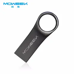 Moweek мини металла 2.0 USB Flash Drive реальная Ёмкость 64 ГБ 32 ГБ 16 ГБ 8 ГБ 4 ГБ ручка drive Высокое качество Memory Stick ключ U диска