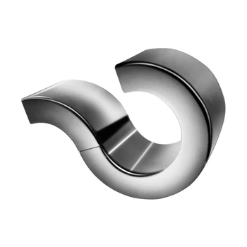 5 size Heavy Duty Magnetic Stainless steel Ball weight Scrotum Stretcher metal penis Cock Ring Delay ejaculation male Sex Toy 5