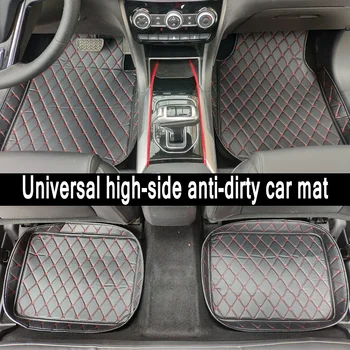 

Universal Car Floor Mats For all models Skoda Superb Octavia Rapid Yeti Fabia accessorie car styling