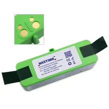 NASTIMA 14.4V 5200mAh Li-ion Replacement Battery Pack for iRobot Roomba 500,600,700,800 & 980 series 600 620 650 700 770 780 800