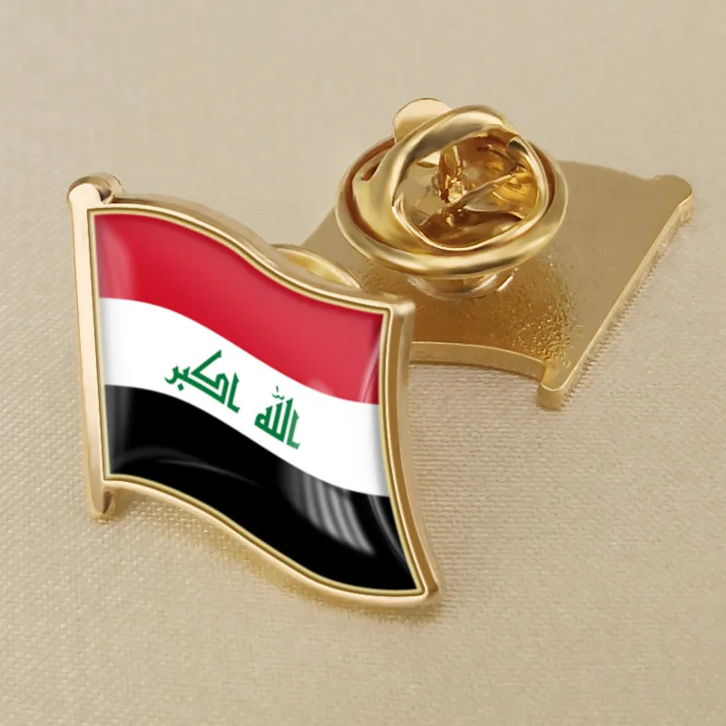 

Iraq Single Flag Lapel Pins