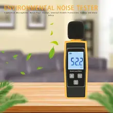 30-130dB мини аудио уровень звука метр децибел шум измерительный прибор ЖК-дисплей шумомер электронный измеритель шума
