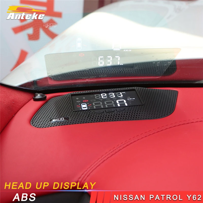 ANTEKE для Nissan Patrol Y62 автомобильный Стайлинг дисплей HUD аксессуары | Автомобили и