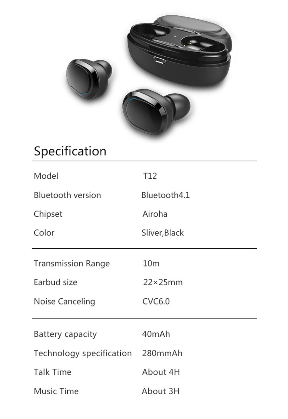 Наушники-вкладыши TWS с Беспроводной Bluetooth наушники мини вкладыши стерео музыка головной телефон хэндс-фри беспроводные гарнитуры с Зарядка чехол