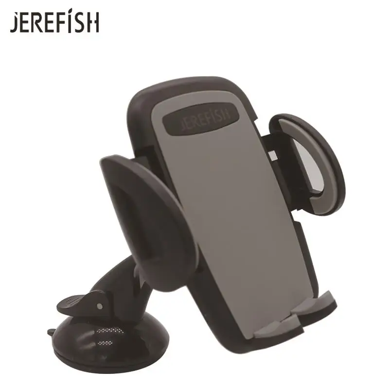Вращающийся на 360 градусов Автомобильный держатель JEREFISH для iphone 7 6 центральная