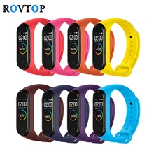 Rovtop, ремешок, браслеты для Xiaomi Mi, 4, 3, ремни, силиконовый ремешок на запястье для Xiaomi Mi, 3, 4, ремешок на запястье, браслет Z2