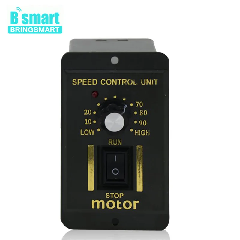 Wholesale Single Phase AC Motor Speed Controller 220V For Gear Motor 220V With Reversed Stepless ...
