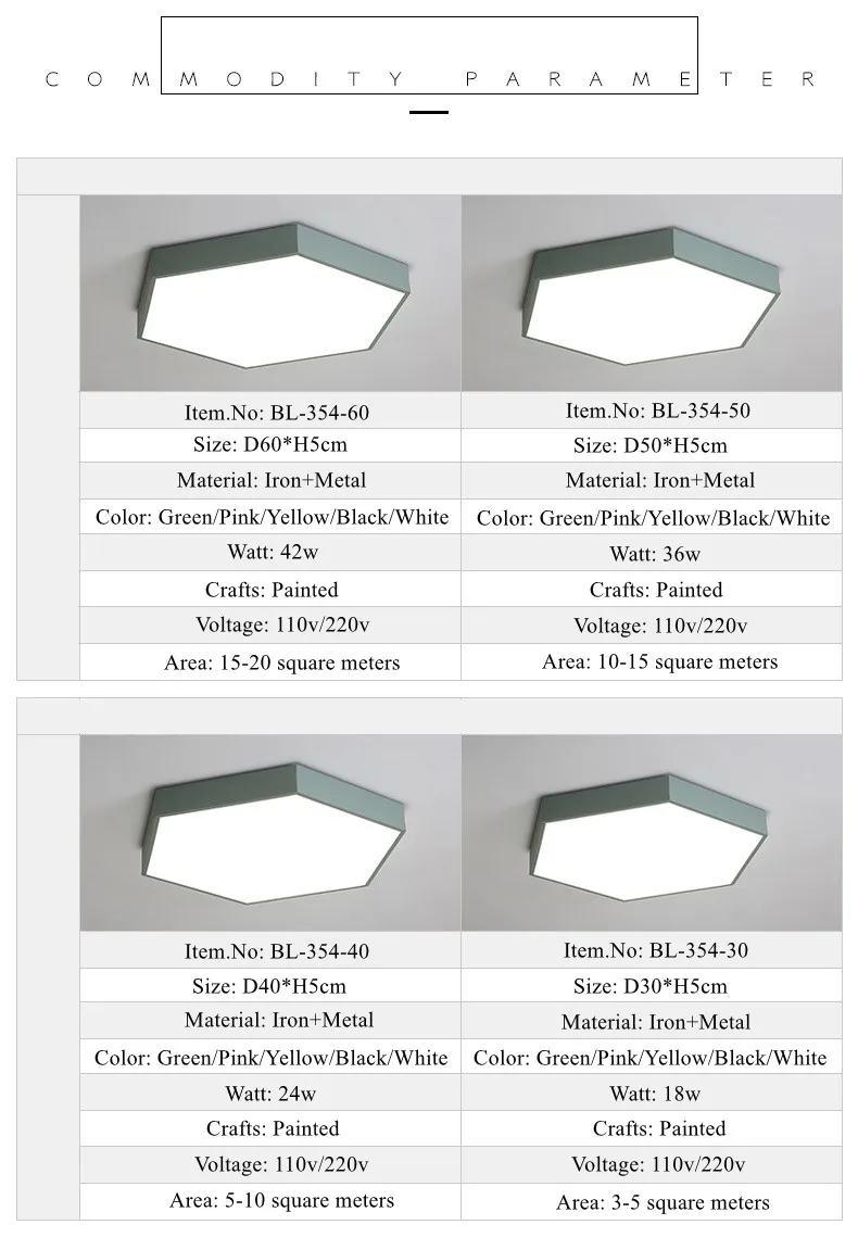 modern led ceiling lights for living room acrylic lampshade lamp fixtures 8
