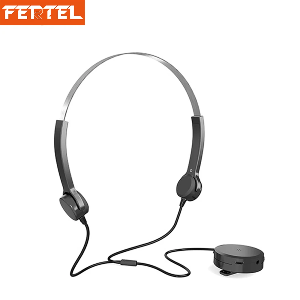 Bone Conduction Hearing Aids Comfortable To Wear Sound Amplifier