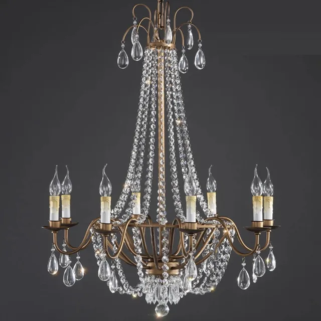 Aliexpress.com: Comprar 6/8 luces estilo Americano rústico retro araña