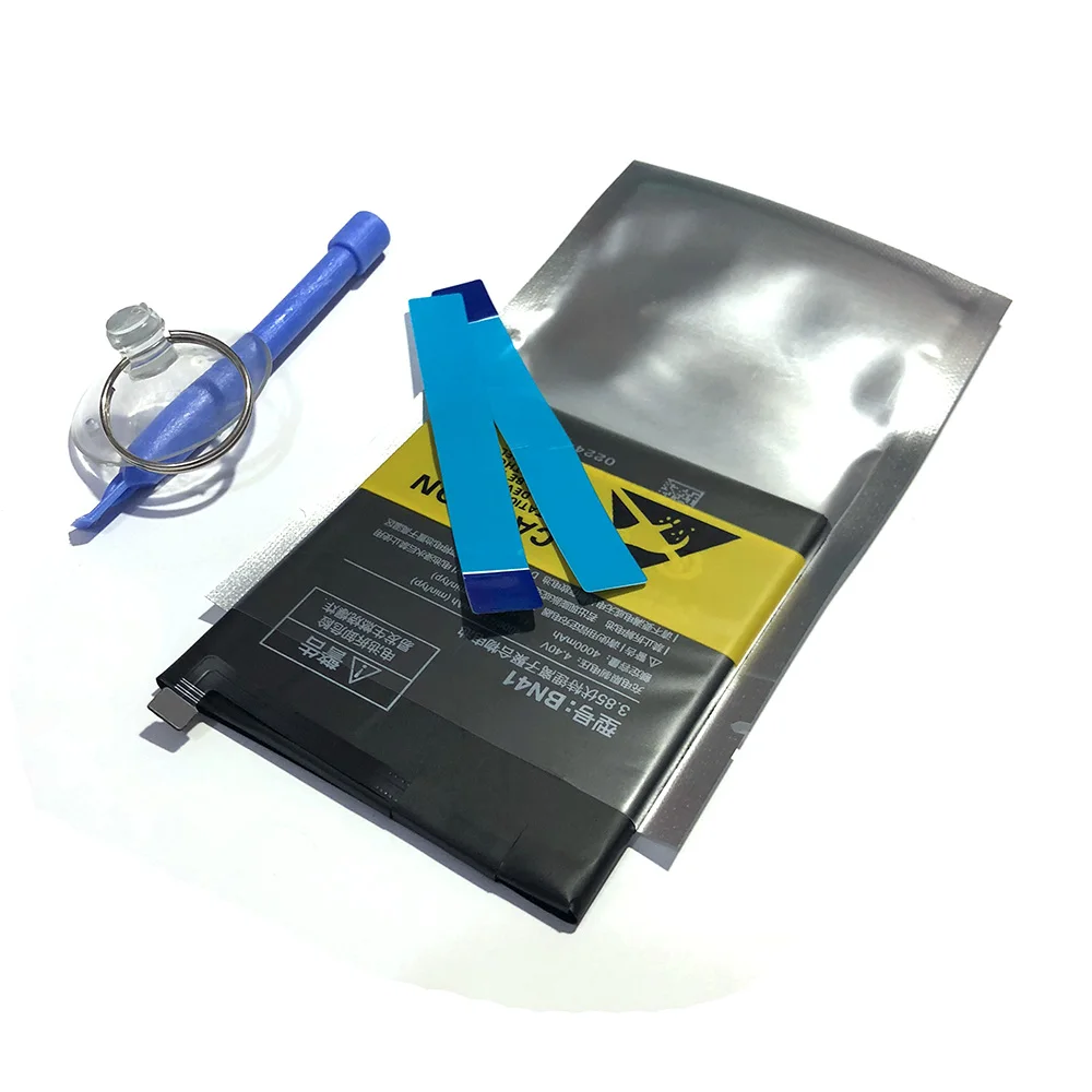 

New Good quality AAA Replacement Battery For xiaomi Redmi Note4 Hongmi Note4 Note 4X High-end Version BN41 Battery 4100mAh