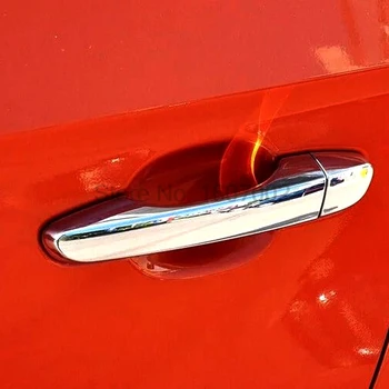 

For Hyundai Creta IX25 2014 2015 2016 Exterior ABS Chrome Car Exterior Door Handles Cover Protectors Molding Trim 1 Key hole