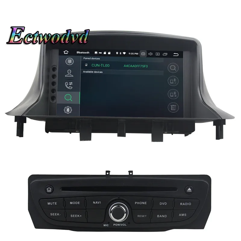 Clearance Ectwodvd Octa Core 4G Android 8.0/Quad Core Android 8.1 Car Multimedia DVD Player For Renault Megane III Fluence 2009-2016 9