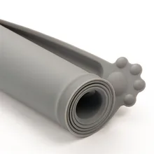 Пищевой силиконовый питомец противень для еды миска для питья ПЭТ Коврик Для Кормления Собаки непромокаемый матрасик для домашних животных для собаки кошка подкладка для места кормления легкая стирка