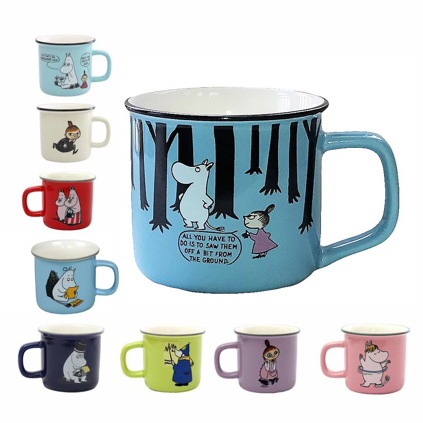 9 видов стилей Moomin Caneca маленький мой прекрасный подарок кофейные чашки молочная