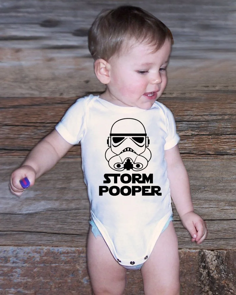 

Newborn StarWars Print Infant Baby Girl Romper Jumpsuit Short Sleeve Sunsuit Summer Clothes baby cotton Outfit 0-24M