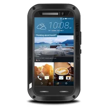 Для htc M10 бронированный Чехол-Обложка из смешанных материалов Водонепроницаемый чехол Fundas Корпус воды/грязи/ударов/дождя для htc M8 M9 5,0 дюймов чехол для ноутбука