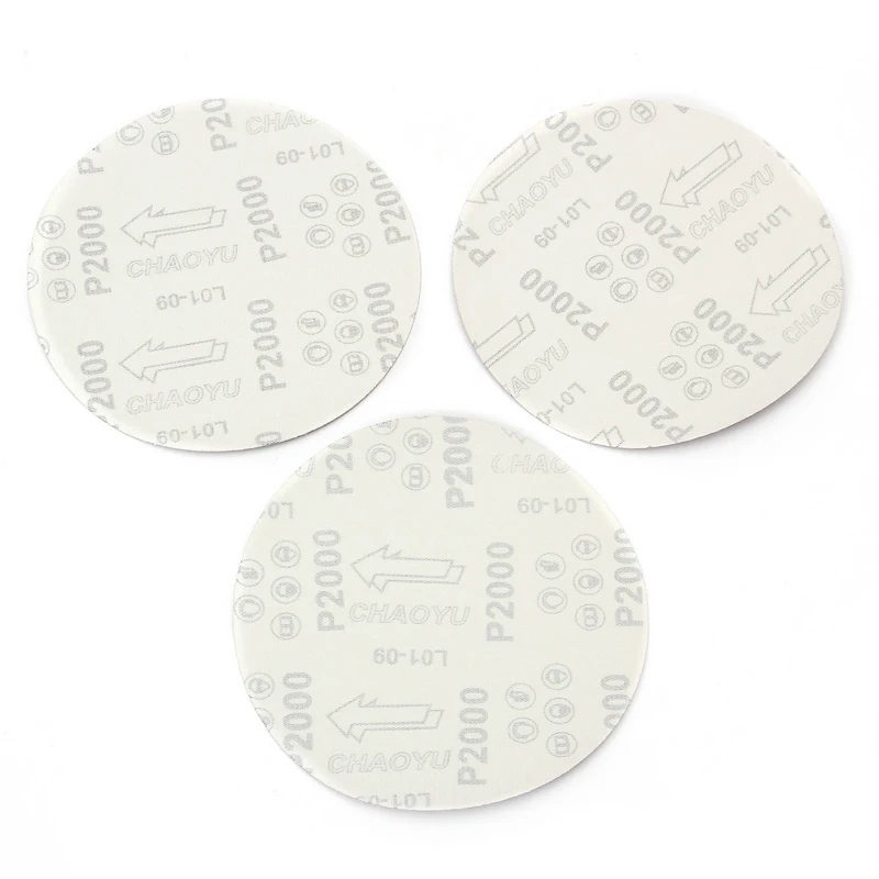 10Pcs 6 Inch Sanding Disc 2000 Grit Hook And Loop Wet or Dry Autobody Sanding Discs Sanding Paper for Abrasive Tools