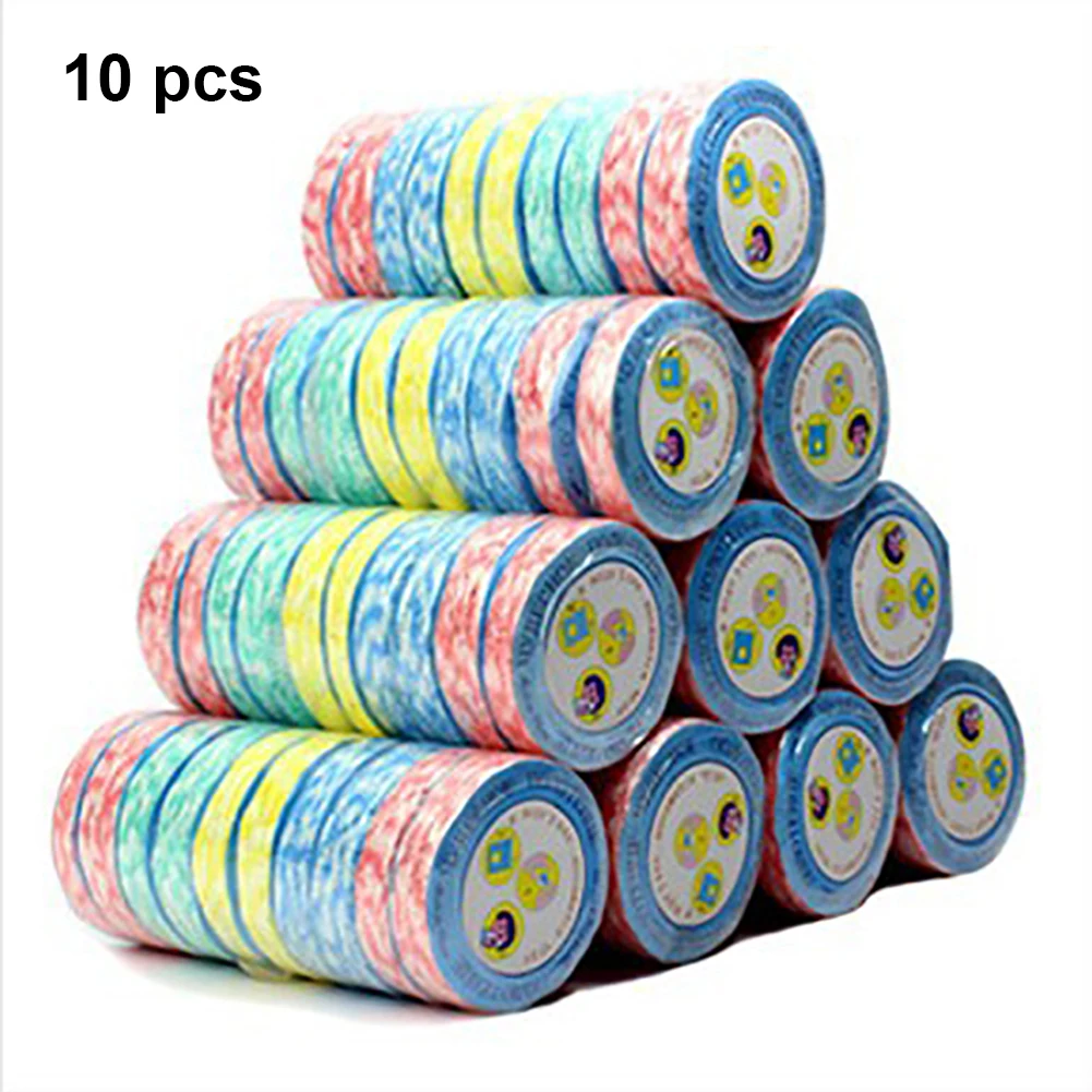 

Feian Non Disposable Compressed Towel Traveling Portable Non-woven Eco Towel 10Pcs Color:Sent in Random (27x27cm)