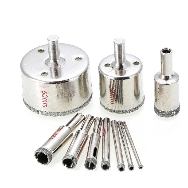 Алмазная пила для сверления мраморных отверстий 3 50 мм 10 шт.|drill bit set|marble drillmarble drill |