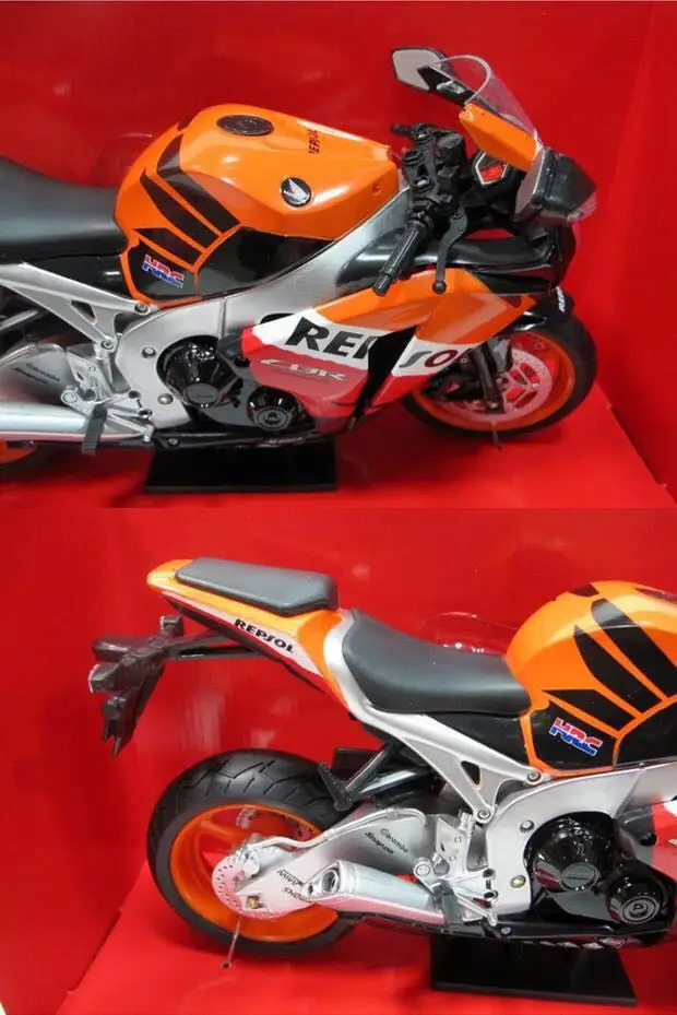 Newray 1/6 масштаб игрушки, модели мотоциклов HONDA CBR 1000 RR Repsol литья под давлением металлический мотоцикл модель ручной работы игрушки для подарка, детей, коллекция