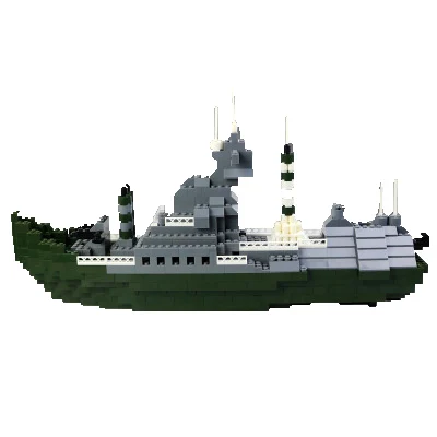 

Creative Children Toys Green ABS Plastic Spell Plug Large Blocks Children's Educational Toys Warships Cartoon Blocks Sets Gifts