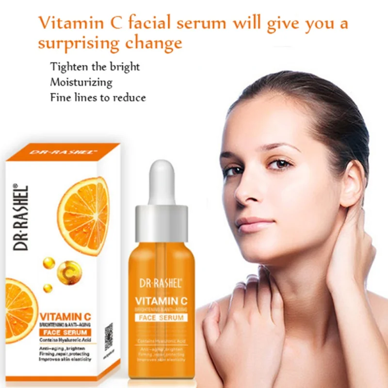 

Whitening Face Anti Winkles Essence Beauty Vitamin C Serum VC Removing Dark Spots Freckle Speckle Fade Ageless Skin Care
