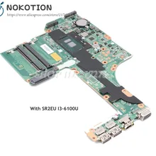 NOKOTION для hp Probook 450 G3 470 G3 Материнская плата ноутбука 830930-601 830930-001 830930-501 DA0X63MB6H1 SR2EU I3-6100U Процессор