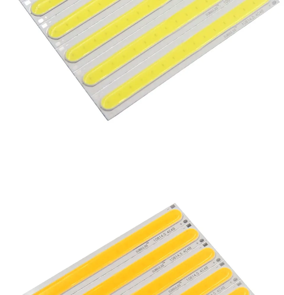 108x15MM 4W Warm Cool White COB LED Light Source Strip Bard Lights DC12V 500LM LED Lamp Bulb DIY Car House Lighting (3)